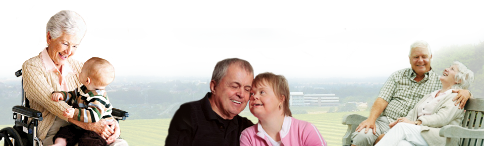 people in front of Swindon countryside
